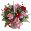 [바구니-83]혼합 카네이션 바구니-2
